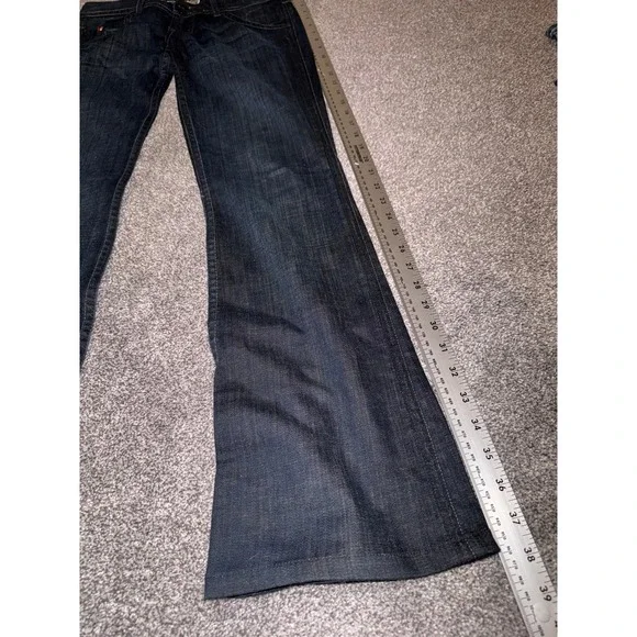 Hudson Women's Dark Wash Bootcut Denim Jeans - 26 - Picture 4 of 9